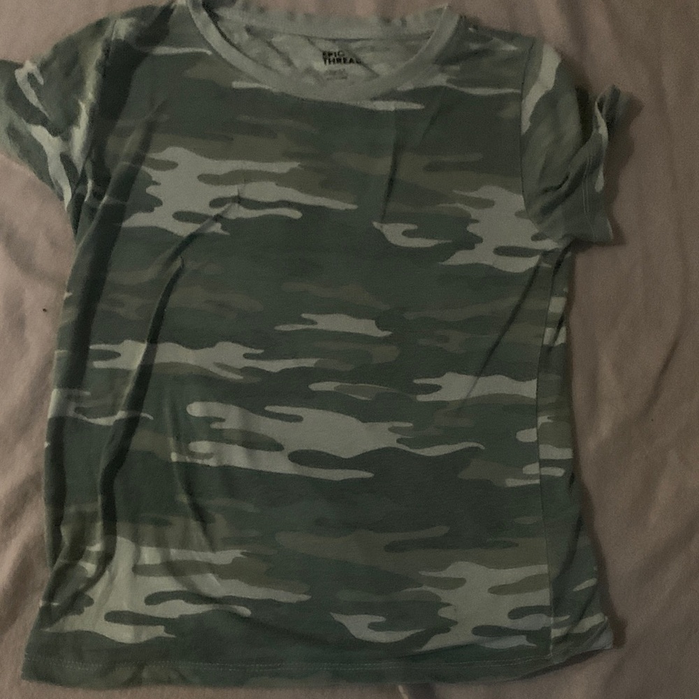 Epic Threads Camouflage Short Sleeve Tee
